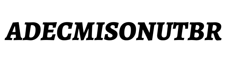 Alegreya SC ExtraBold Italic  Free Fonts Download