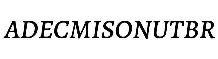 Alegreya SC Medium Italic  Free Fonts Download