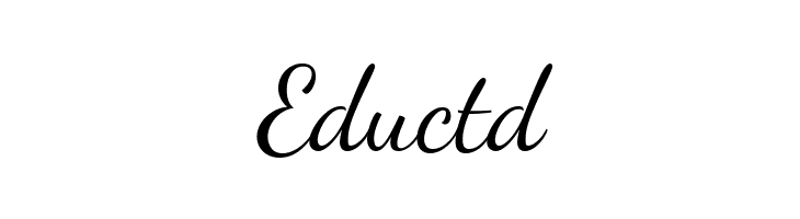 Eductd Dancing Script Regular Font