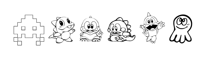 Taito All Stars  Free Fonts Download