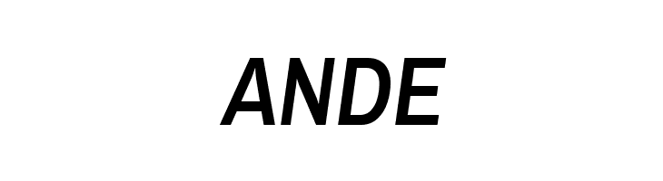 Archivo Narrow SemiBold Italic  Free Fonts Download