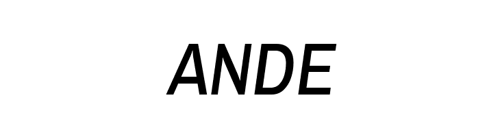 Archivo Narrow Medium Italic  Free Fonts Download