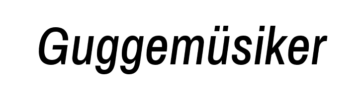 Archivo Narrow Medium Italic  Free Fonts Download