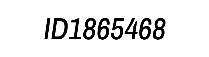 Archivo Narrow Medium Italic  Free Fonts Download
