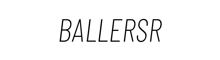 Barlow Condensed ExtraLight Italic  Free Fonts Download