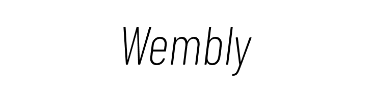 Barlow Condensed ExtraLight Italic  Free Fonts Download