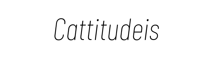 Barlow Condensed Thin Italic  Free Fonts Download