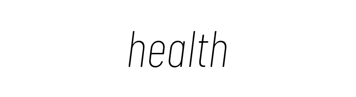 Barlow Condensed Thin Italic  Free Fonts Download