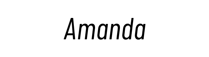 Barlow Condensed Italic  Free Fonts Download