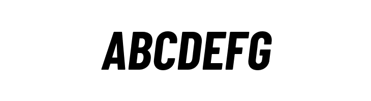 Barlow Condensed Bold Italic  Free Fonts Download