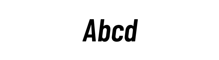 Barlow Condensed SemiBold Italic  Free Fonts Download