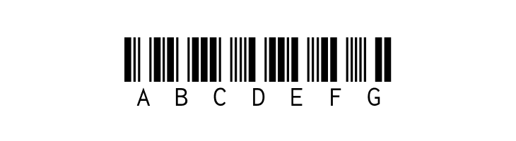 Libre Barcode 39 Text Regular  Free Fonts Download