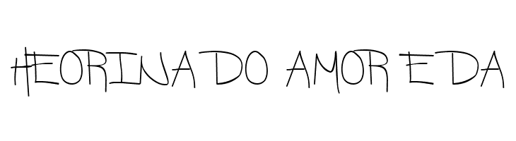 HEORINA%2BDO%2BAMOR%2BE%2BDA Ashley Font