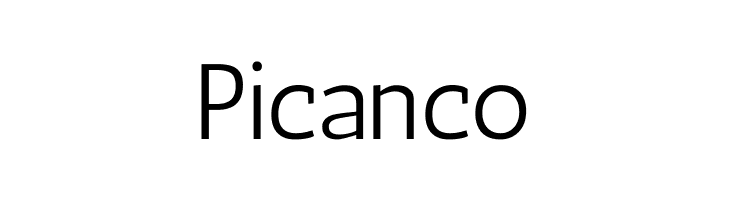 Picanco Antic Regular Font