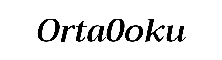Trirong SemiBold Italic  Free Fonts Download