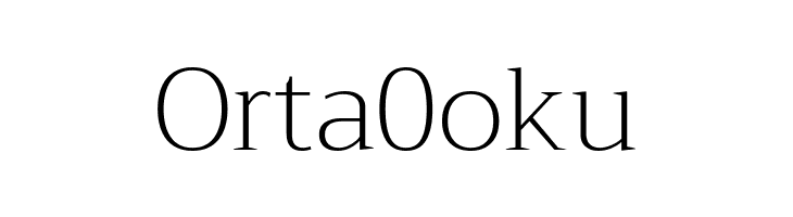 Trirong ExtraLight  Free Fonts Download