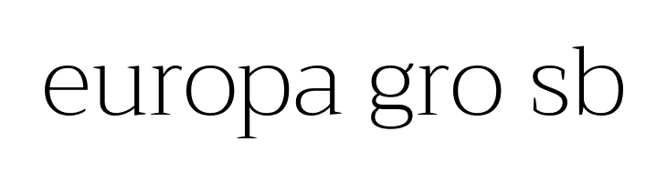 Trirong ExtraLight  Free Fonts Download