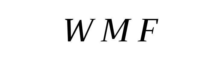 Trirong Medium Italic  Free Fonts Download