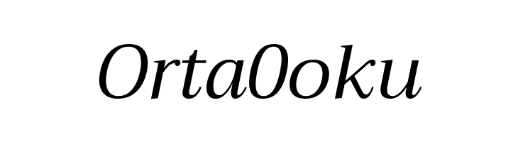 Trirong Italic  Free Fonts Download