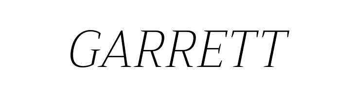 Trirong ExtraLight Italic  Free Fonts Download