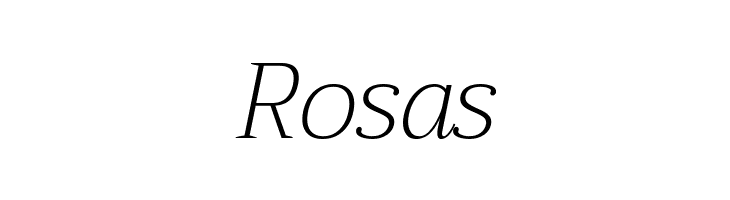 Trirong ExtraLight Italic  Free Fonts Download