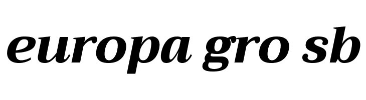 Trirong ExtraBold Italic  Free Fonts Download