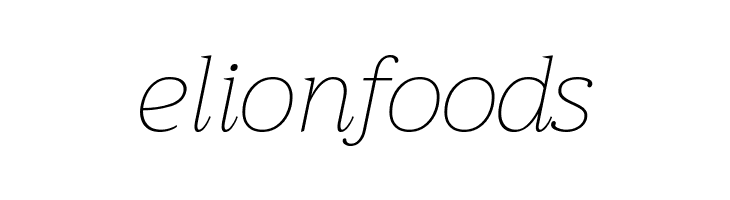 Trirong Thin Italic  Free Fonts Download