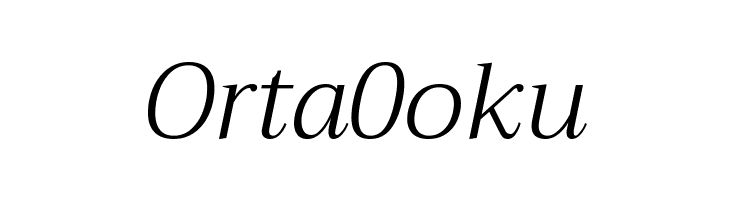 Trirong Light Italic  Free Fonts Download