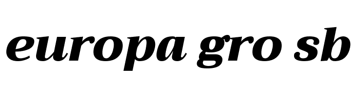 Trirong Black Italic  Free Fonts Download