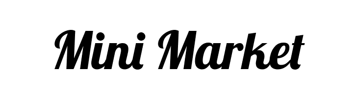 Mini%2BMarket Lobster Regular Font