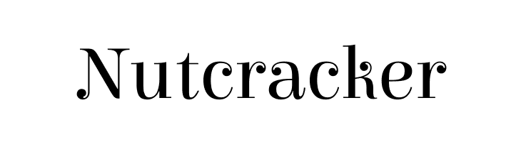 Nutcracker Elsie Swash Caps Regular Font