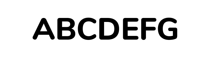 Nunito ExtraBold  Free Fonts Download