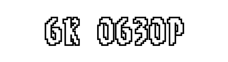 8-bit Limit O BRK  Free Fonts Download