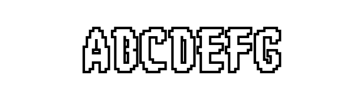 8-bit Limit O BRK  Free Fonts Download