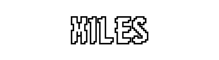 8-bit Limit O BRK  Free Fonts Download