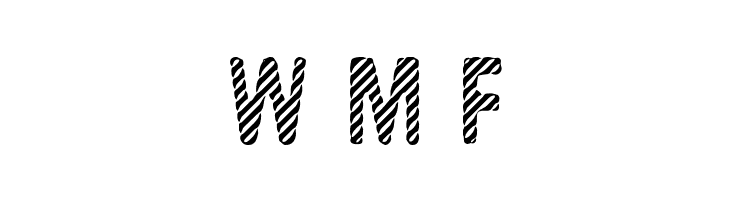 Candy Stripe [BRK]  Free Fonts Download