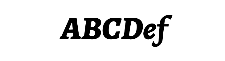 Alegreya ExtraBold Italic  Free Fonts Download