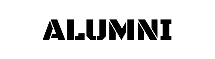 ALUMNI Black Ops One Regular Font