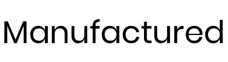 Manufactured Poppins Regular Font