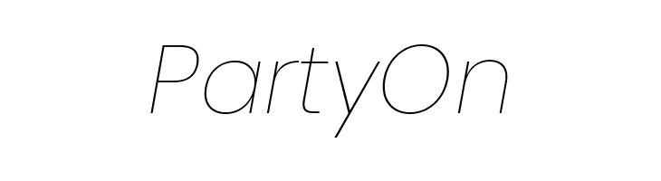 Poppins Thin Italic  Free Fonts Download