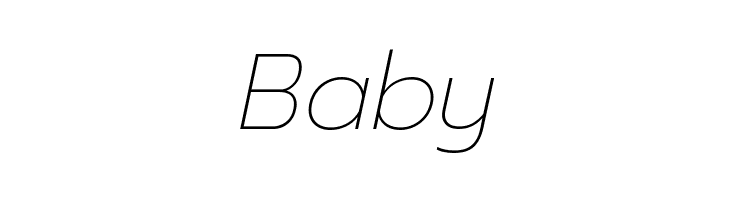 Prompt Thin Italic  Free Fonts Download