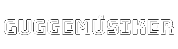 Bungee Outline Regular  Free Fonts Download