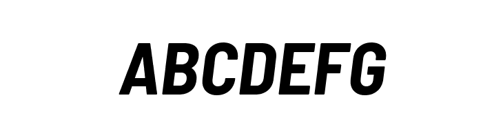 Barlow Semi Condensed Bold Italic  Free Fonts Download