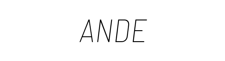 Barlow Semi Condensed Thin Italic  Free Fonts Download