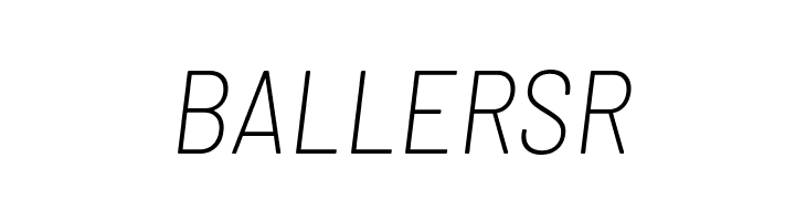 Barlow Semi Condensed ExtraLight Italic  Free Fonts Download