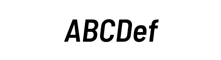 Barlow Semi Condensed SemiBold Italic  Free Fonts Download