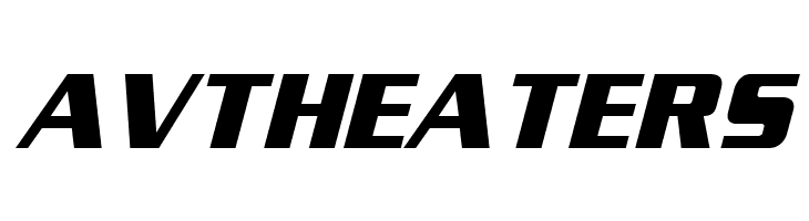 AVTHEATERS Enter Sansman Bold Italic Font