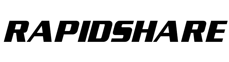 RAPIDSHARE Enter Sansman Bold Italic Font