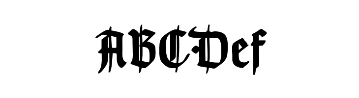 TypographerGotisch Schmuck Bold  Free Fonts Download