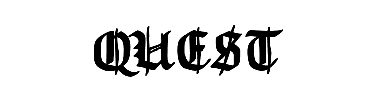 TypographerGotisch Schmuck Bold  Free Fonts Download